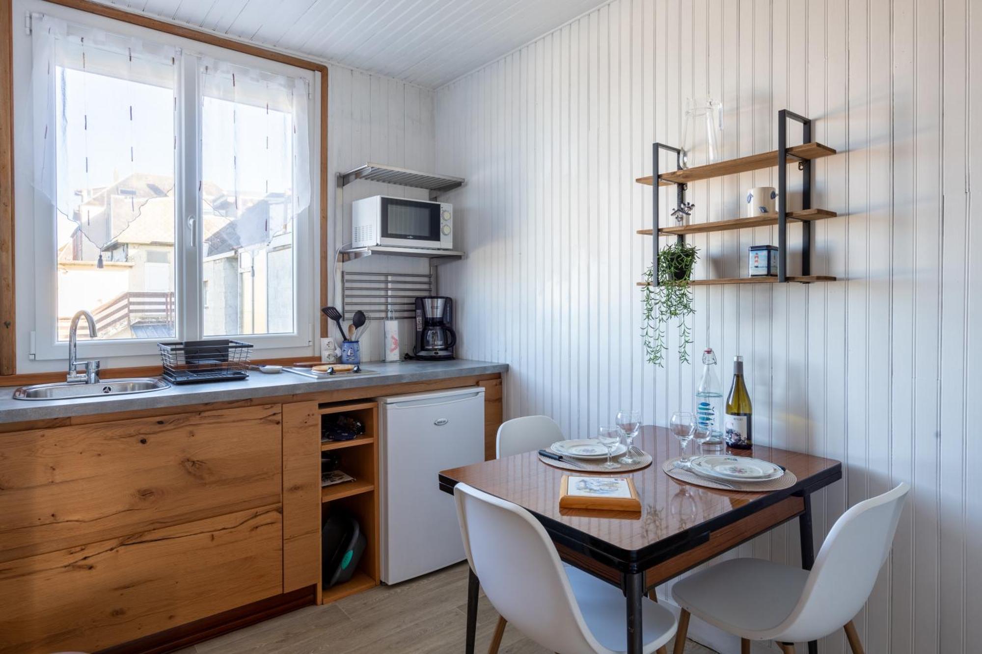 L'Echappee Bleue - Appt Pour 4 Vue Mer Ault Ngoại thất bức ảnh